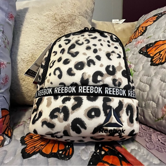 NWT Reebok Rose Mini Backpack. Animal print. - Picture 1 of 13